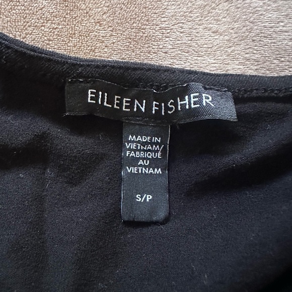 Eileen Fisher Black Tank Top S - Picture 3 of 4